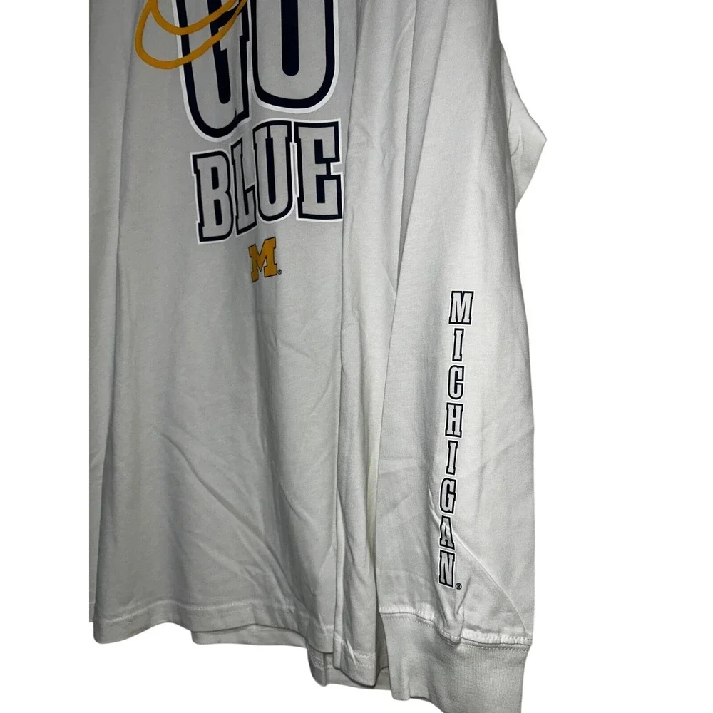 Michigan Wolverines‎ Go Blue Performance Nike Men's T-Shirt, LARGE